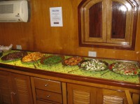 Foto Das Abendessen ist angerichtet